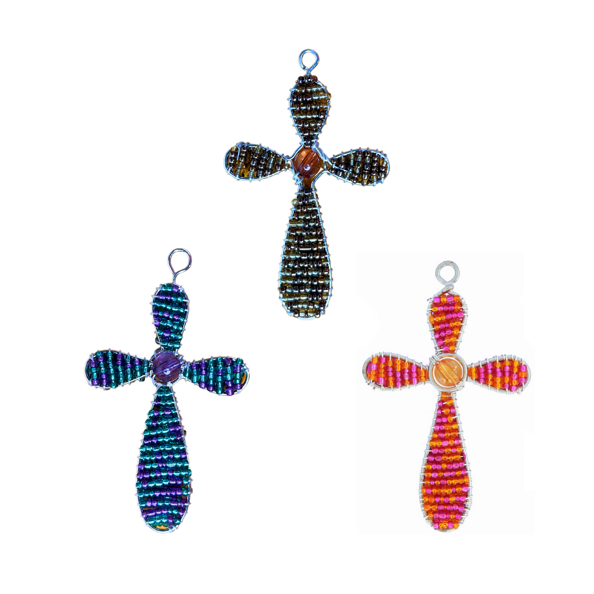 Cross Key Set Contempo Cross Keyring (Set of 6) | Extol Wholesale